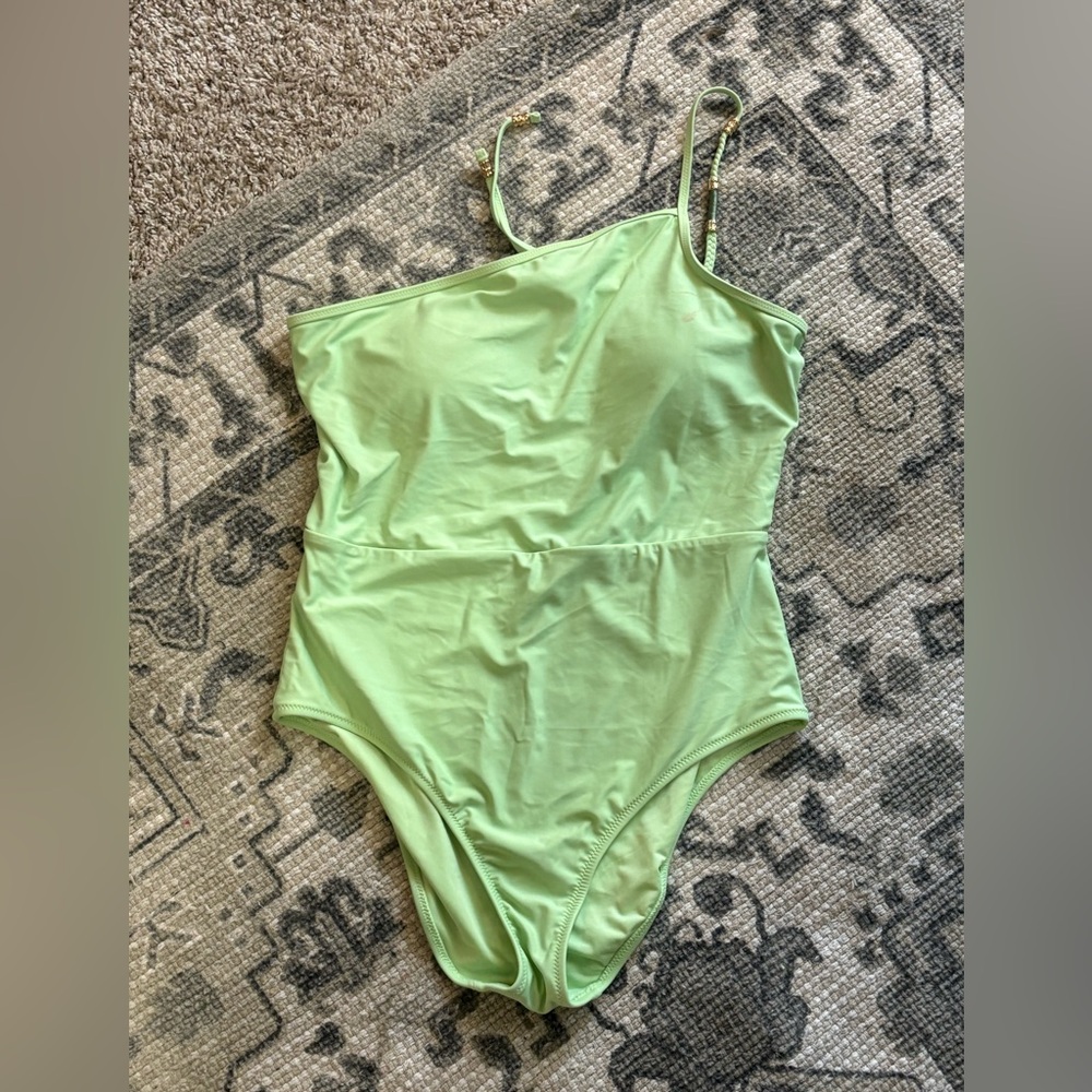 Aerie Lime Green One Piece Swimsuit